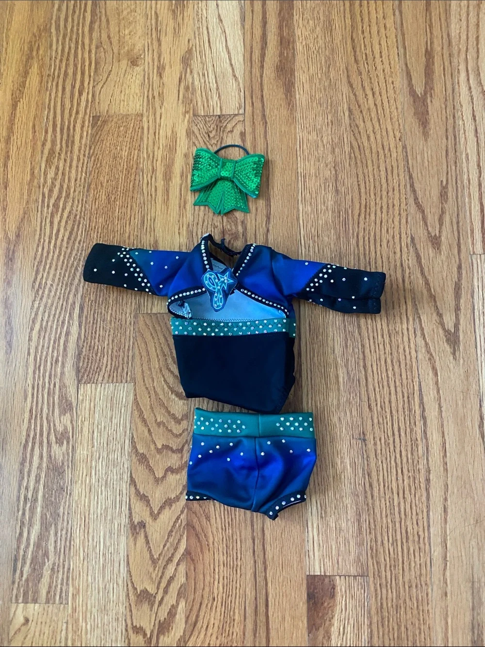 18 inch doll cheer uniform
